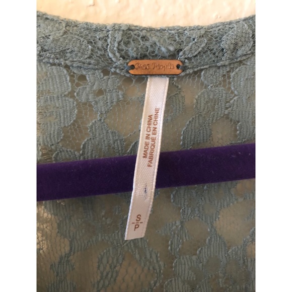 Free People Prairie Ruffle Vintage Babydoll M - Picture 3 of 3